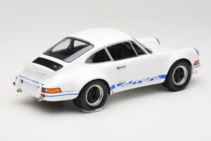 Porsche 911 Carrera RSR Group 4 GT Bílý & Modrý 1973 Minichamps 1:18 107065020 Kov – obrázek 2 z 6