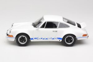 Porsche 911 Carrera RSR Group 4 GT Bílý & Modrý 1973 Minichamps 1:18 107065020 Kov – obrázek 3 z 6