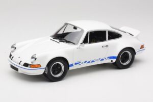 Porsche 911 Carrera RSR Group 4 GT Bílý & Modrý 1973 Minichamps 1:18 107065020 Kov