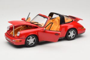 Porsche 911 Carrera Targa Červený Anson 1:18 3054 Kov – obrázek 2 z 8