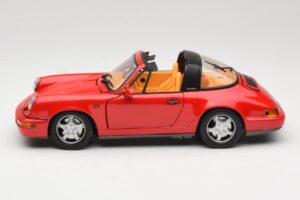 Porsche 911 Carrera Targa Červený Anson 1:18 3054 Kov – obrázek 4 z 8