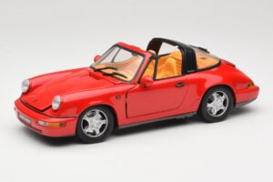 Porsche 911 Carrera Targa Červený Anson 1:18 3054 Kov