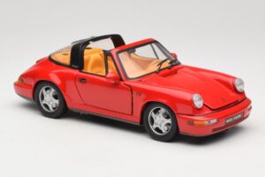 Porsche 911 Carrera Targa Červený Anson 1:18 3054 Kov – obrázek 6 z 8