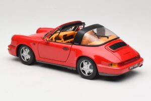 Porsche 911 Carrera Targa Červený Anson 1:18 3054 Kov – obrázek 7 z 8