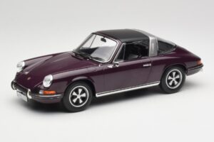 Porsche 911 E Targa Fialový Norev 1:18 187644 Kov – obrázek 2 z 7