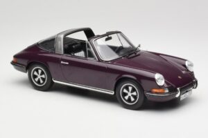 Porsche 911 E Targa Fialový Norev 1:18 187644 Kov – obrázek 5 z 7