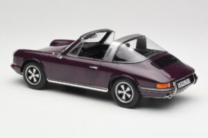 Porsche 911 E Targa Fialový Norev 1:18 187644 Kov – obrázek 6 z 7