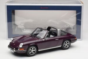 Porsche 911 E Targa Fialový Norev 1:18 187644 Kov – obrázek 7 z 7