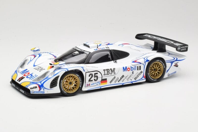 Porsche 911 GT1 #25 Porsche AG U. Alzen / J. Muller / B. Wollek 24 Hours of Le Mans 1998 Maisto 1:18 56052 Kov