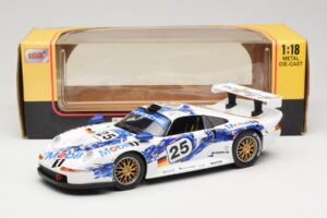 Porsche 911 GT1 #25 1999 Anson 1:18 30322-W Kov – obrázek 6 z 6