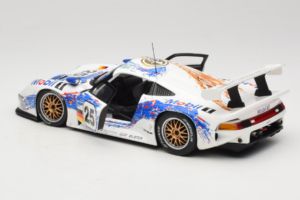 Porsche 911 GT1 #25 H. Stuck / T. Boutsen / B. Wollek 24 Hours of Le Mans 1996 UT Models 1:18 180966625 Kov – obrázek 5 z 8