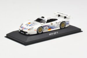 Porsche 911 GT1 #25 Warsteiner 24 Hours of Le Mans 1997 Minichamps 1:43 WAP02003197 Kov – obrázek 2 z 4