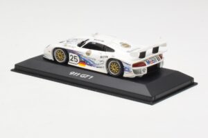 Porsche 911 GT1 #25 Warsteiner 24 Hours of Le Mans 1997 Minichamps 1:43 WAP02003197 Kov – obrázek 3 z 4
