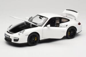 Porsche 911 GT2 997.1 Bílý Norev 1:18 187572 Kov – obrázek 2 z 8