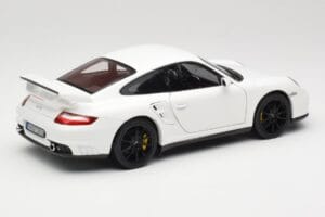 Porsche 911 GT2 997.1 Bílý Norev 1:18 187572 Kov – obrázek 3 z 8