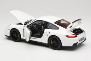 Porsche 911 GT2 997.1 Bílý Norev 1:18 187572 Kov – obrázek 5 z 8