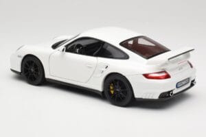 Porsche 911 GT2 997.1 Bílý Norev 1:18 187572 Kov – obrázek 7 z 8