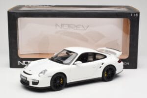 Porsche 911 GT2 997.1 Bílý Norev 1:18 187572 Kov – obrázek 8 z 8