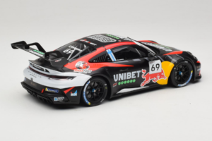Porsche 911 GT3 Cup 992 #69 K. Rovanpera Zolder GP 2024 IXO 1:18 18RMC226 Kov – obrázek 2 z 6