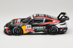 Porsche 911 GT3 Cup 992 #69 K. Rovanpera Zolder GP 2024 IXO 1:18 18RMC226 Kov – obrázek 3 z 6