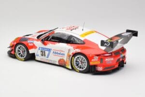 Porsche 911 GT3 R #31 Frikadelli Racing N. Siedler / M. Seefried 24 Hours Nürburgring 2018 Minichamps 1:18 153186931 Kov – obrázek 5 z 6