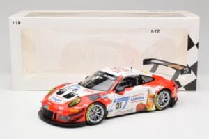 Porsche 911 GT3 R #31 Frikadelli Racing N. Siedler / M. Seefried 24 Hours Nürburgring 2018 Minichamps 1:18 153186931 Kov – obrázek 6 z 6