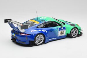 Porsche 911 GT3 R #44 Falken Motorsport W. Henzler / P. Dumbreck NBR 2016 Minichamps 1:18 155166044 Kov – obrázek 2 z 6