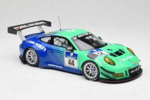 Porsche 911 GT3 R #44 Falken Motorsport W. Henzler / P. Dumbreck NBR 2016 Minichamps 1:18 155166044 Kov – obrázek 4 z 6