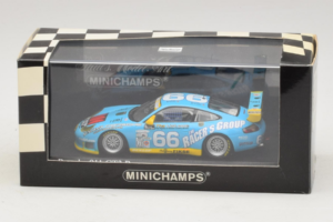 Porsche 911 GT3 R #66 Buckler / Schrom 24 Hours of Daytona 2002 Minichamps 1:43 400026966 Kov – obrázek 4 z 4