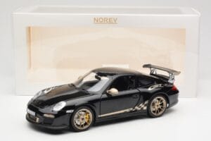 Porsche 911 997 GT3 RS Černý Norev 1:18 187563 Kov – obrázek 8 z 8