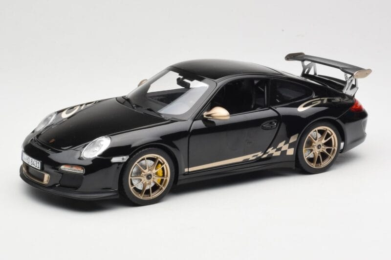 Porsche 911 997 GT3 RS Černý Norev 1:18 187563 Kov