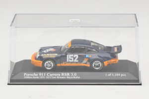 Porsche 911 RSR 3.0 #152 H. Heyer / Keller Imola 1974 Class Winners Minichamps 1:43 430746952 Kov – obrázek 4 z 5