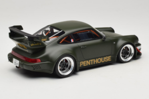 Porsche 911 RWB Penthouse Kaki Green GT Spirit 1:18 GT559 Pryskyřice – obrázek 2 z 6