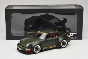 Porsche 911 RWB Penthouse Kaki Green GT Spirit 1:18 GT559 Pryskyřice – obrázek 6 z 6