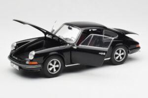 Porsche 911 S Černý Schuco 1:18 450047200 Kov – obrázek 2 z 8