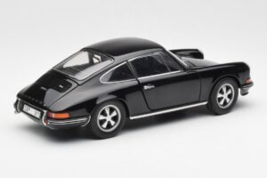 Porsche 911 S Černý Schuco 1:18 450047200 Kov – obrázek 3 z 8