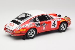 Porsche 911 S #4 G. Larrousse / M. Perramond 2nd Place Rally Monte Carlo 1972 Minichamps 1:18 107726804 Pryskyřice – obrázek 2 z 6
