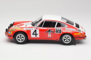 Porsche 911 S #4 G. Larrousse / M. Perramond 2nd Place Rally Monte Carlo 1972 Minichamps 1:18 107726804 Pryskyřice – obrázek 3 z 6