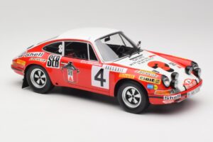 Porsche 911 S #4 G. Larrousse / M. Perramond 2nd Place Rally Monte Carlo 1972 Minichamps 1:18 107726804 Pryskyřice – obrázek 4 z 6