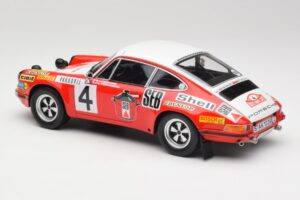 Porsche 911 S #4 G. Larrousse / M. Perramond 2nd Place Rally Monte Carlo 1972 Minichamps 1:18 107726804 Pryskyřice – obrázek 5 z 6