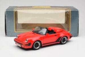 Porsche 911 964 Speedster Červený Maisto 1:18 3000473 Kov – obrázek 8 z 8