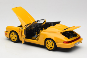 Porsche 911 964 Speedster Speed Yellow Norev 1:18 187130 Kov – obrázek 5 z 8