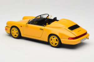 Porsche 911 964 Speedster Speed Yellow Norev 1:18 187130 Kov – obrázek 7 z 8