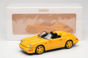Porsche 911 964 Speedster Speed Yellow Norev 1:18 187130 Kov – obrázek 8 z 8