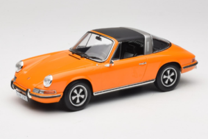 Porsche 911 T Targa Oranžový Norev 1:18 187220 Kov – obrázek 2 z 8