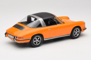 Porsche 911 T Targa Oranžový Norev 1:18 187220 Kov – obrázek 3 z 8