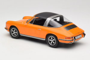 Porsche 911 T Targa Oranžový Norev 1:18 187220 Kov – obrázek 5 z 8