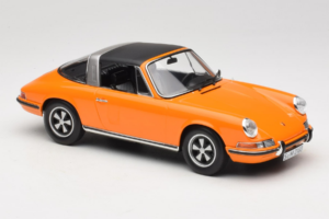 Porsche 911 T Targa Oranžový Norev 1:18 187220 Kov – obrázek 6 z 8