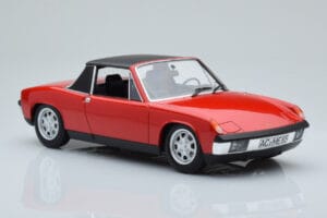 Porsche 914 1.7 Bahia Červený Norev 1:18 187690 Kov – obrázek 4 z 7