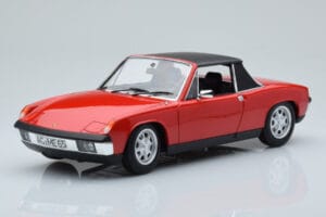 Porsche 914 1.7 Bahia Červený Norev 1:18 187690 Kov